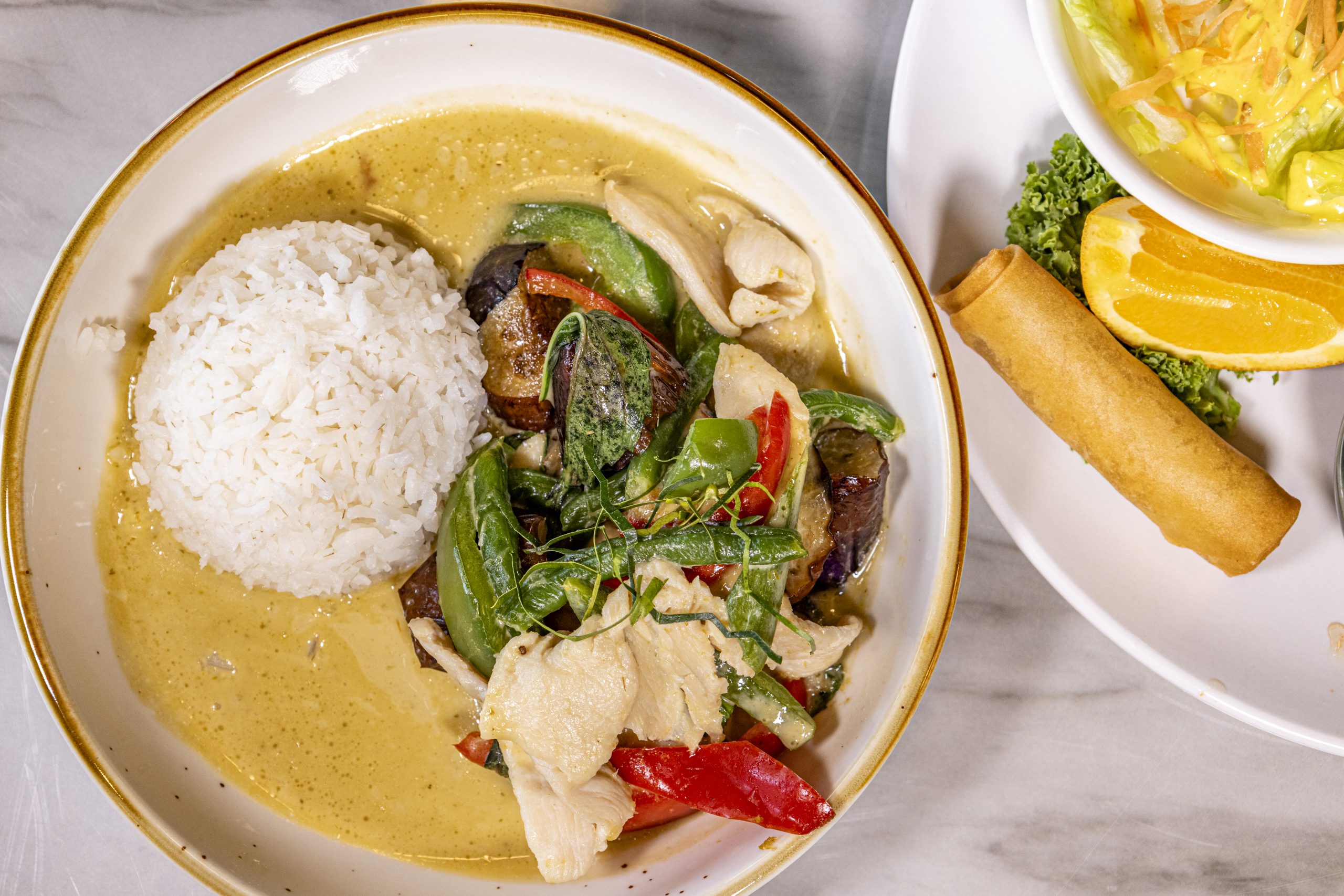 green curry (lunch special) 6